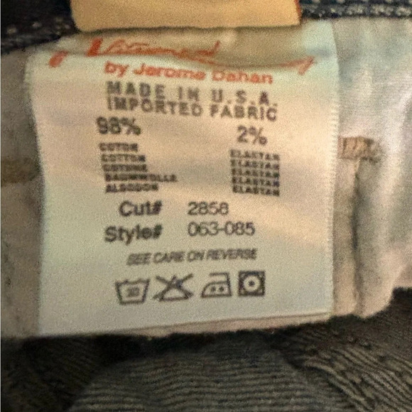 Citizens of Humanity Kelly #063 Low Waist Cropped Stretch Jeans Sz 29 - cut 2858 - Picture 8 of 8